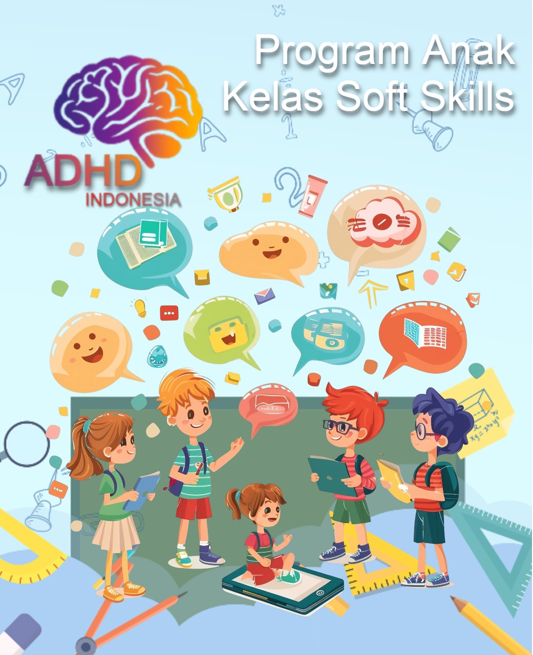 Program ADHD Indonesia Kabupaten Pesawaran Kelas Soft Skills Anak ADHD